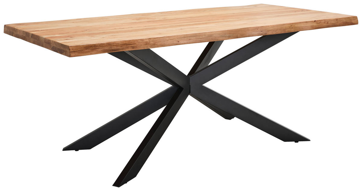 TISCHPLATTE in Holz 180/90/6 cm  - Eichefarben, Natur, Holz (180/90/6cm) - Valdera