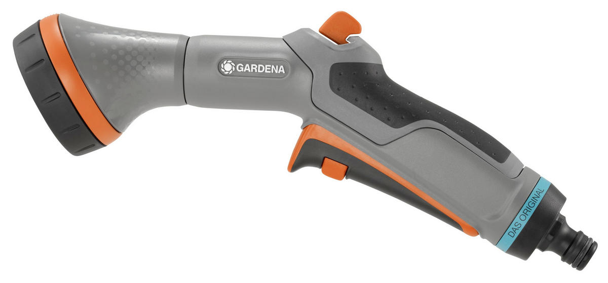 COMFORT BRAUSE - Türkis/Anthrazit, Basics, Kunststoff (29/21,5/7cm) - Gardena