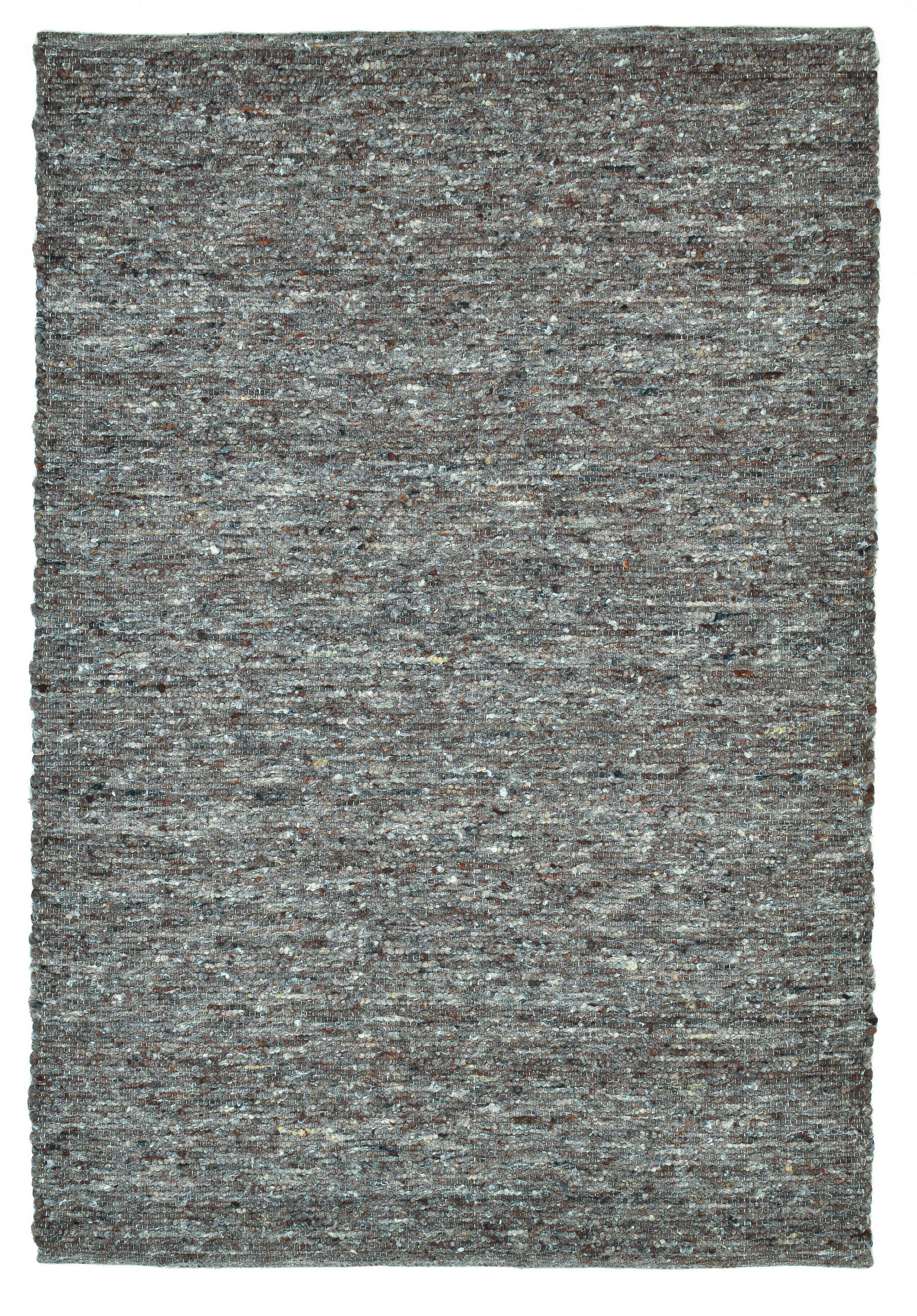 HANDWEBTEPPICH 70/130 cm Alm Glück Dunkelgrau  - Dunkelgrau, Basics, Textil (70/130cm) - Tom Tailor