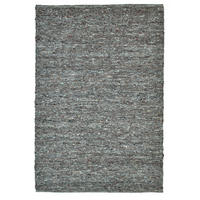 HANDWEBTEPPICH 160/230 cm Alm Glück Dunkelgrau  - Dunkelgrau, Basics, Textil (160/230cm) - Tom Tailor