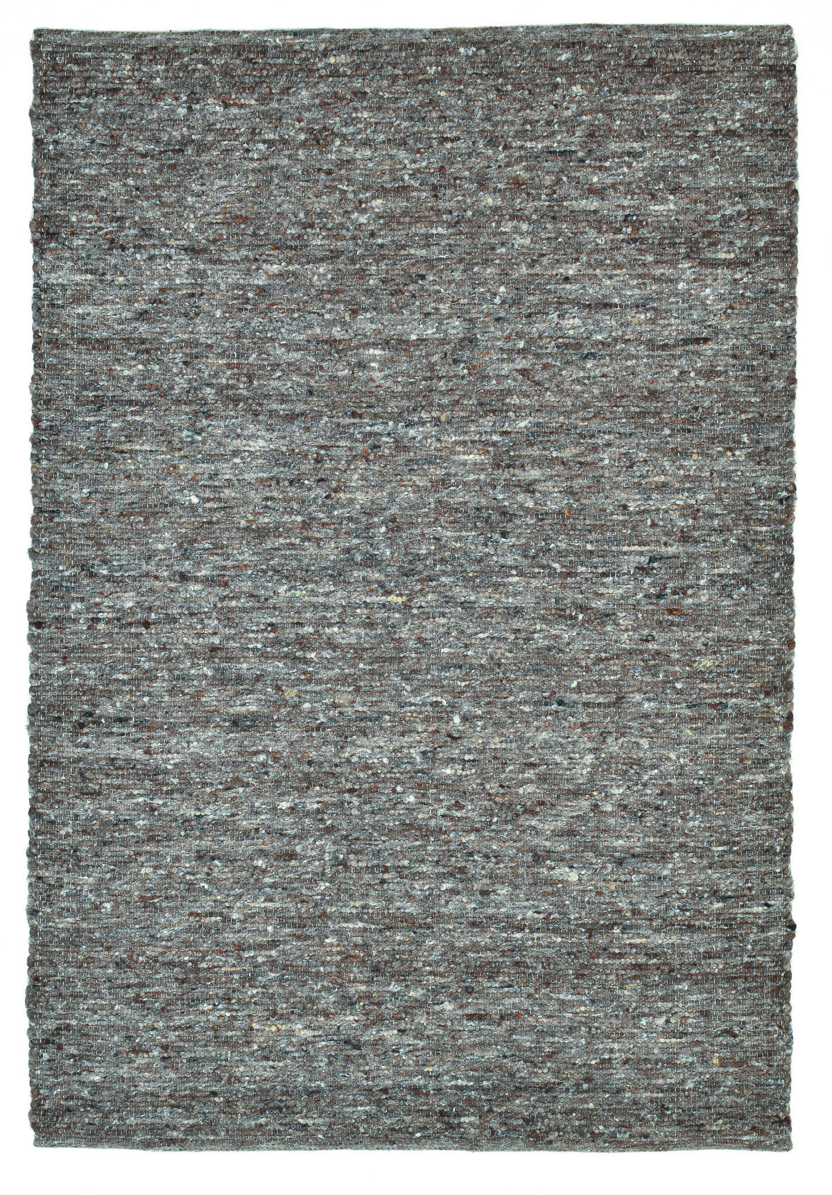 HANDWEBTEPPICH 160/230 cm Alm Glück Dunkelgrau  - Dunkelgrau, Basics, Textil (160/230cm) - Tom Tailor