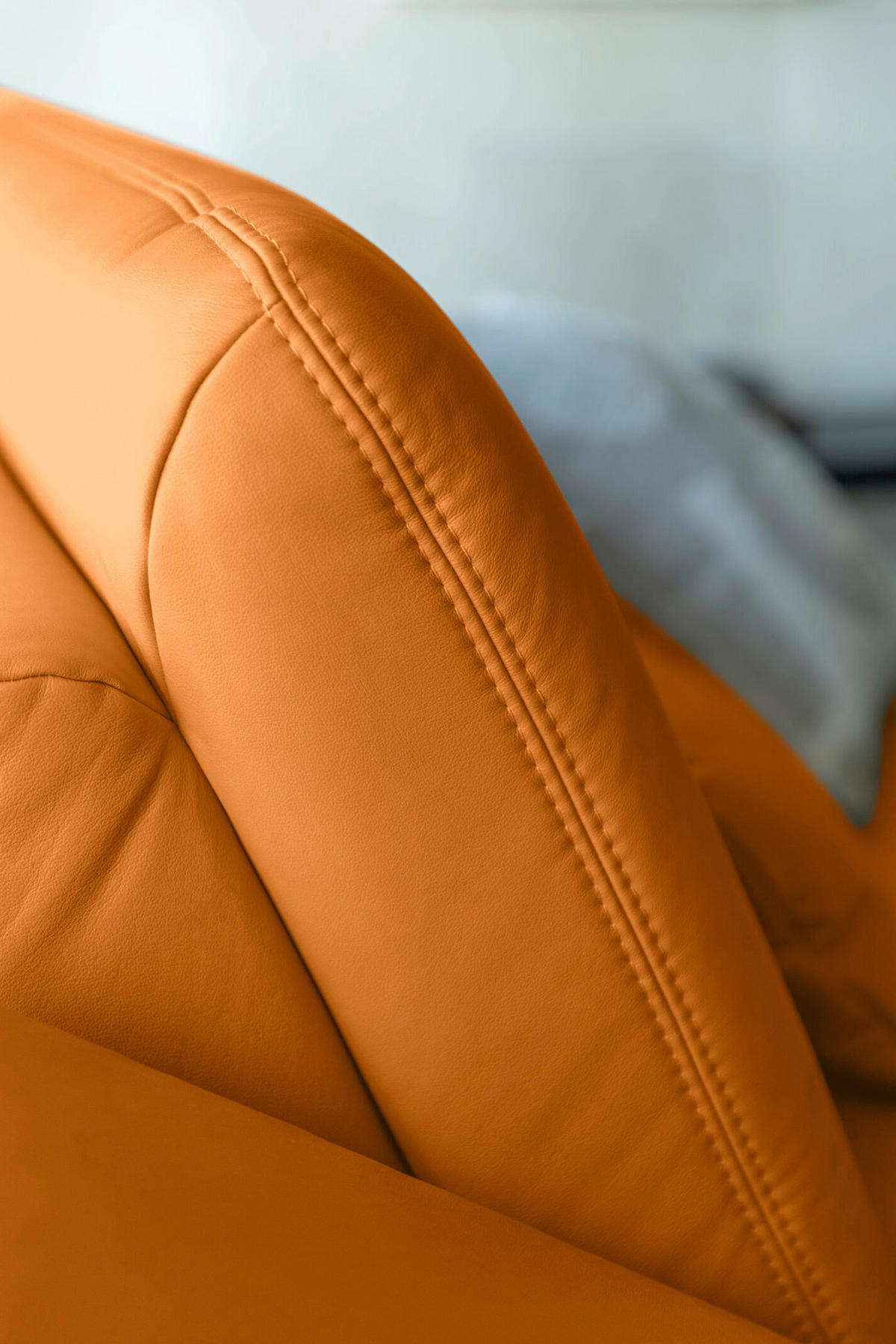ECKSOFA Echtleder Currygelb  - Currygelb/Schwarz, Konventionell, Leder/Metall (301/180cm) - Joop!