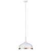 LED-HÄNGELEUCHTE 15/110 cm  - Goldfarben/Weiß, Design, Metall (15/110cm) - Paulmann