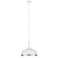 LED-HÄNGELEUCHTE 15/110 cm  - Goldfarben/Weiß, Design, Metall (15/110cm) - Paulmann