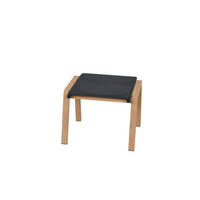 GARTENHOCKER in  - Grau/Teakfarben, Basics, Kunststoff/Metall (51/44/57cm) - Siena Garden