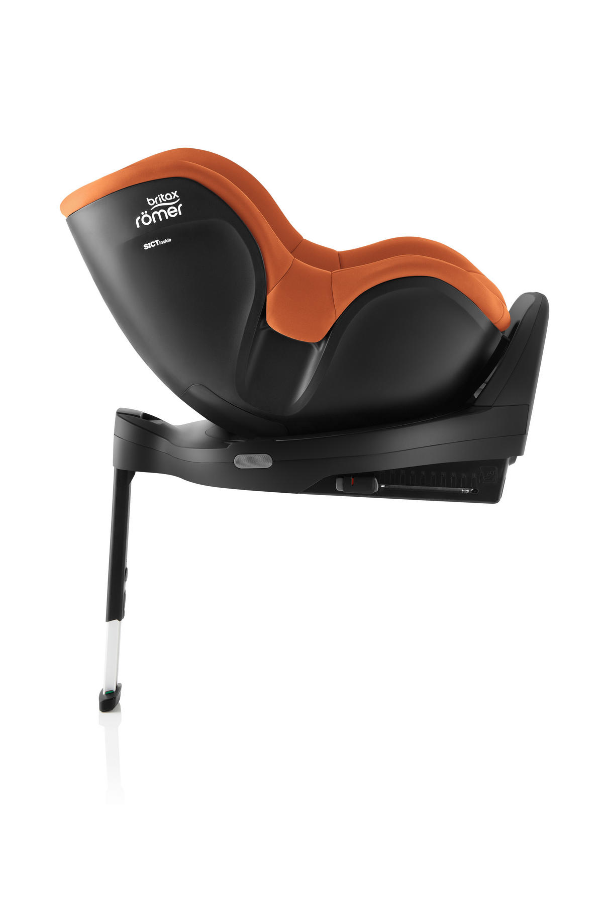 REBOARDER-KINDERSITZ Dualfix Pro  - Cognac, Basics, Textil (44/48/74cm) - Britax Römer