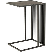 BEISTELLTISCH in Kunststoff, Holzwerkstoff  - Schwarz, Design, Holzwerkstoff/Kunststoff (35/63/43cm) - MID.YOU