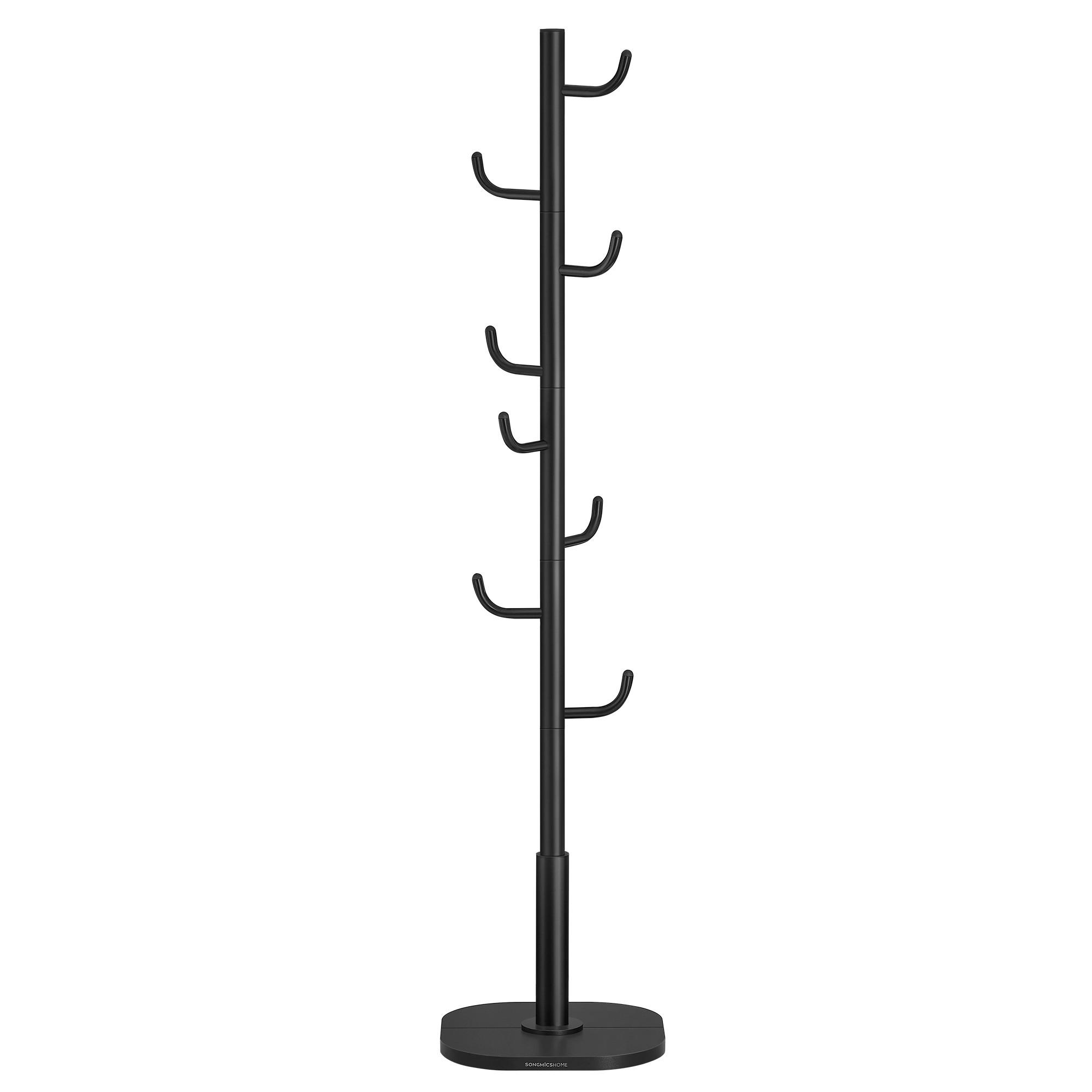 KLEIDERSTÄNDER in Schwarz 40/175,3/40 cm   - Schwarz, Basics, Holzwerkstoff/Metall (40/175,3/40cm)