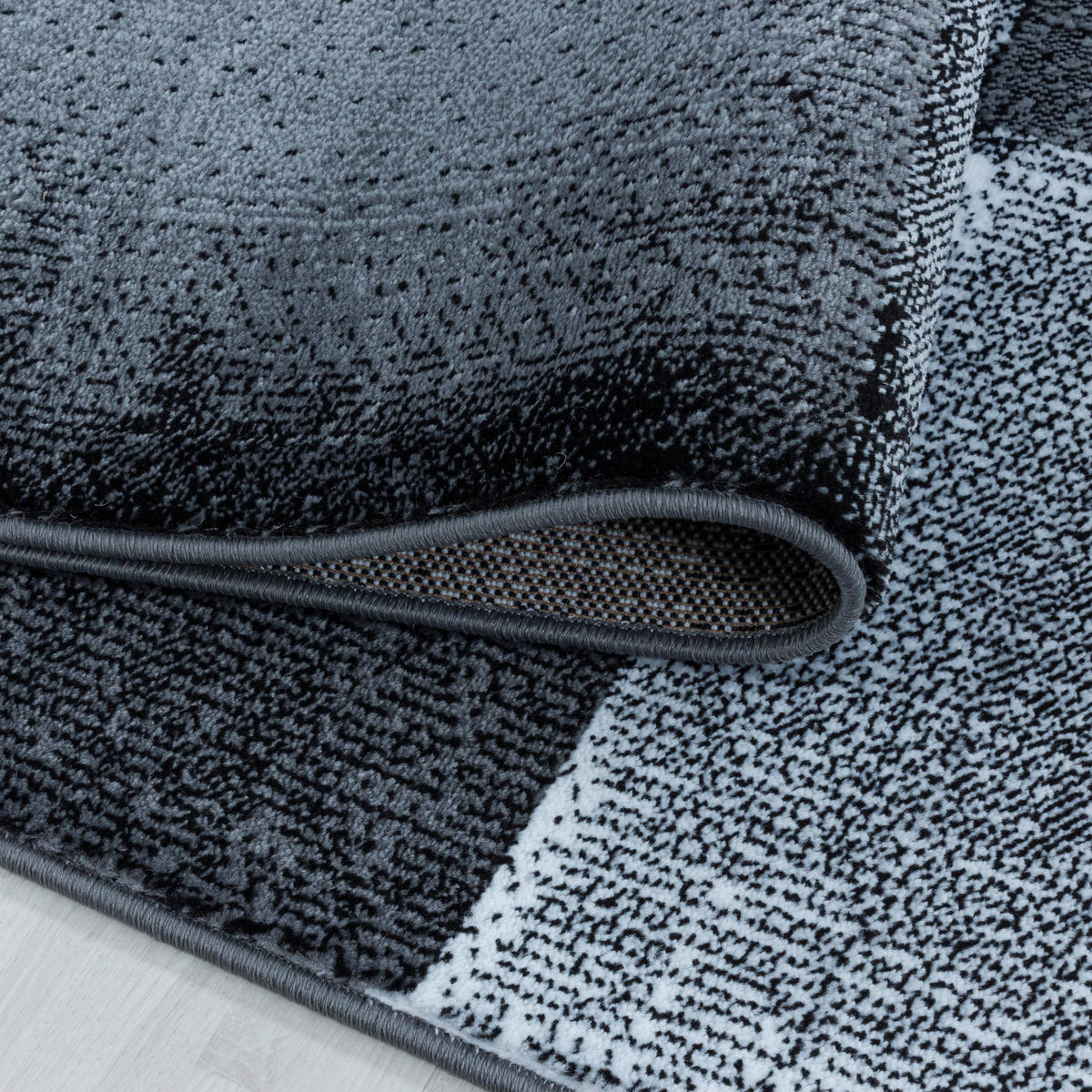VÄVD MATTA 240/340 cm Costa 3526 Black  - svart, Design, textil (240/340cm)