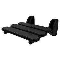 DUSCHHOCKER - Schwarz, Basics, Kunststoff/Metall (36/16/38,2cm) - Sadena