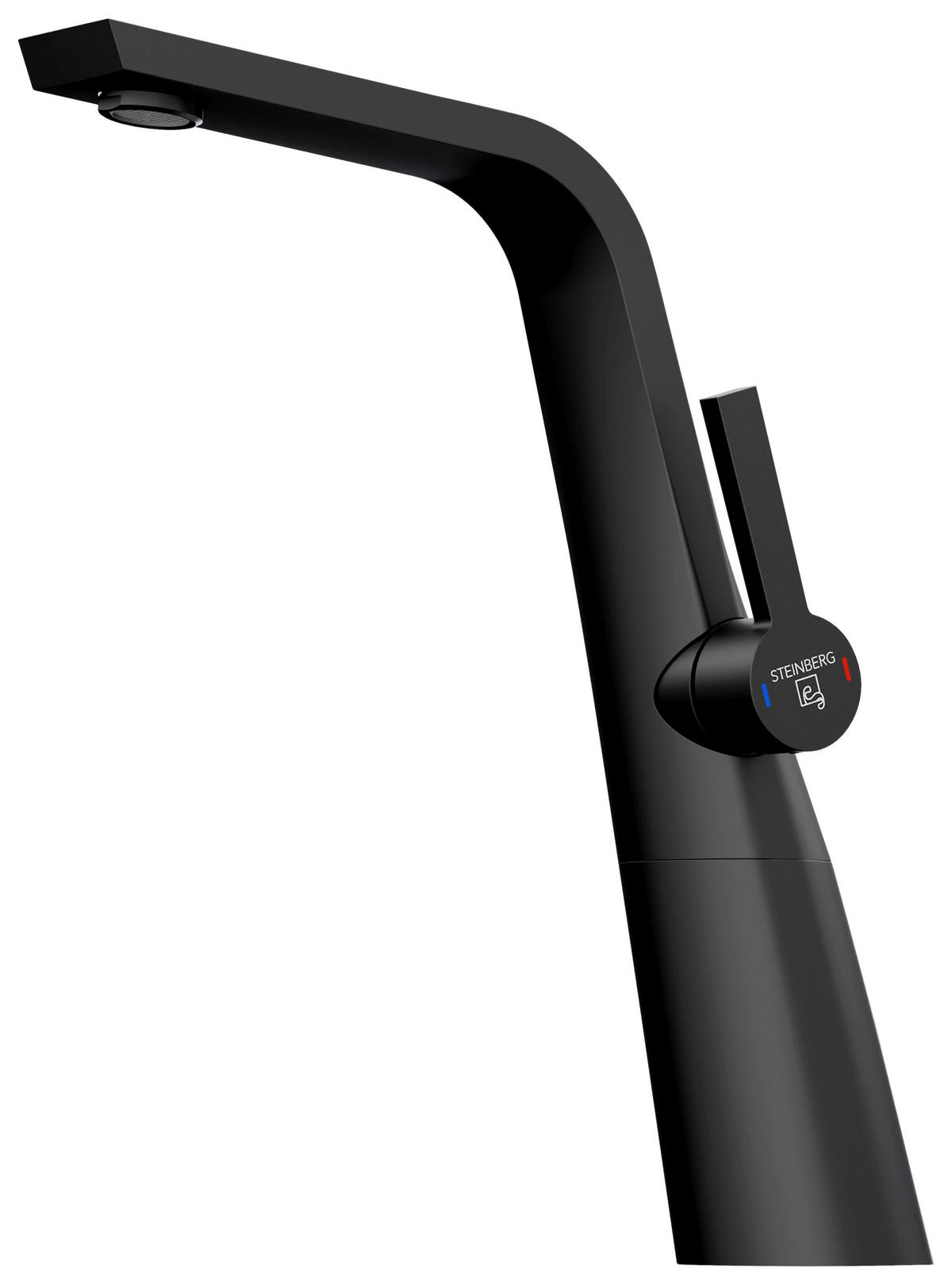 WASCHTISCHARMATUR 260 1700 1 S  - Schwarz, MODERN, Metall (6,1/27,9/23,7cm)