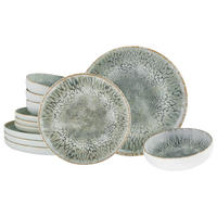 TAFELSERVICE 12-teilig  - Hellgrau, Trend, Keramik (42/40/36,5cm) - Creatable