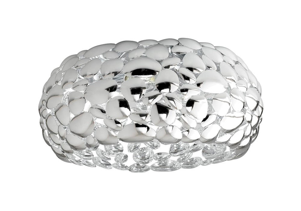 DECKENLEUCHTE Luce Ambiente e Design 35/25/16 cm   - Chromfarben, LIFESTYLE, Metall (35/25/16cm)