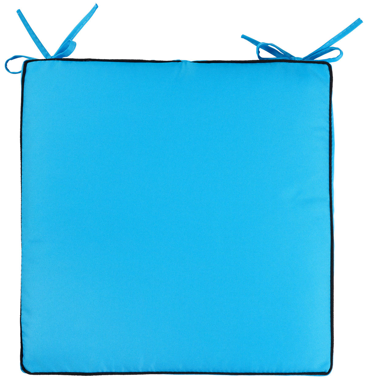 SITZKISSEN 40/40/4 cm    - Türkis, KONVENTIONELL, Textil (40/40/4cm) - Esposa
