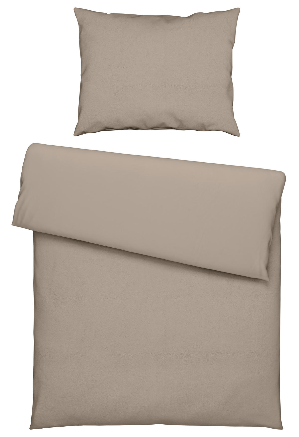 BETTWÄSCHE Samt, Teddystoff 140/200 cm  - Sandfarben, Basics, Textil (140/200cm) - Novel