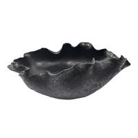 DEKOSCHALE - Schwarz, LIFESTYLE, Kunststoff (32,5/23/12,5cm) - Ambia Home