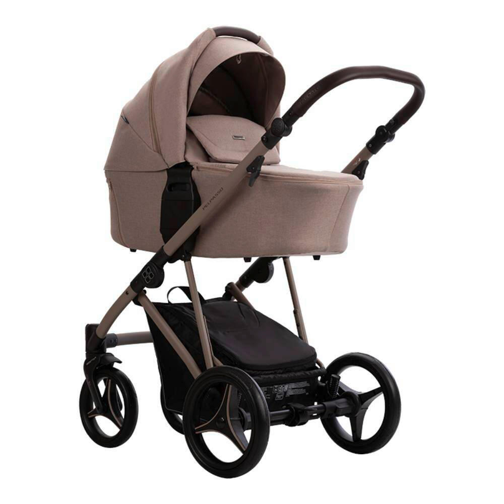 KOLICA ZA SPAVANJE   - boje pijeska, Basics, metal/tekstil (99/61/121cm) - BEBETTO