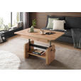 COUCHTISCH 110-148/65/47-63 cm rechteckig Eiche Artisan  - Eiche Artisan, KONVENTIONELL, Holzwerkstoff (110-148/65/47-63cm) - Carryhome