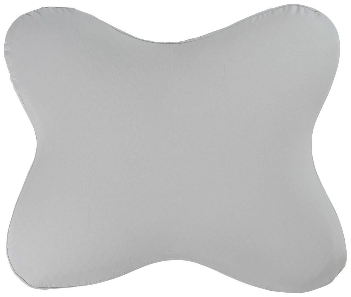 KOPFPOLSTERBEZUG Lilly 46/55 cm  - Grau, Basics, Textil (46/55cm) - Sleeptex