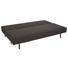 SCHLAFSOFA Braun - Eichefarben/Braun, Design, Holz/Textil (200/65/93cm) - Innovation