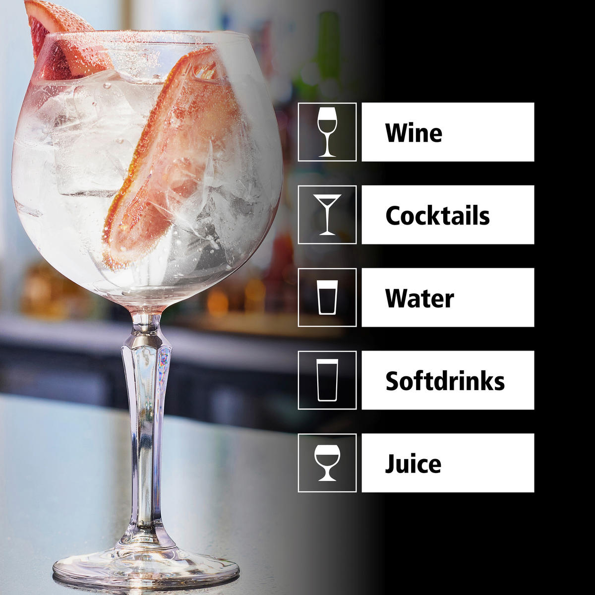 GLÄSERSET SPEAKEASY  12-teilig  - Klar, Basics, Glas (8/16cm)