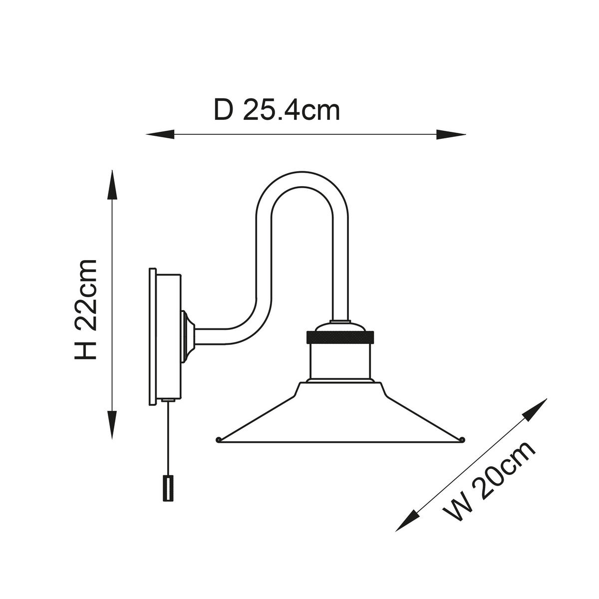 BADEZIMMER-WANDLEUCHTE Endon Maris 20/22/25.4 cm   - Chromfarben/Weiß Hochglanz, KONVENTIONELL, Metall (20/22/25.4cm) - ENDON