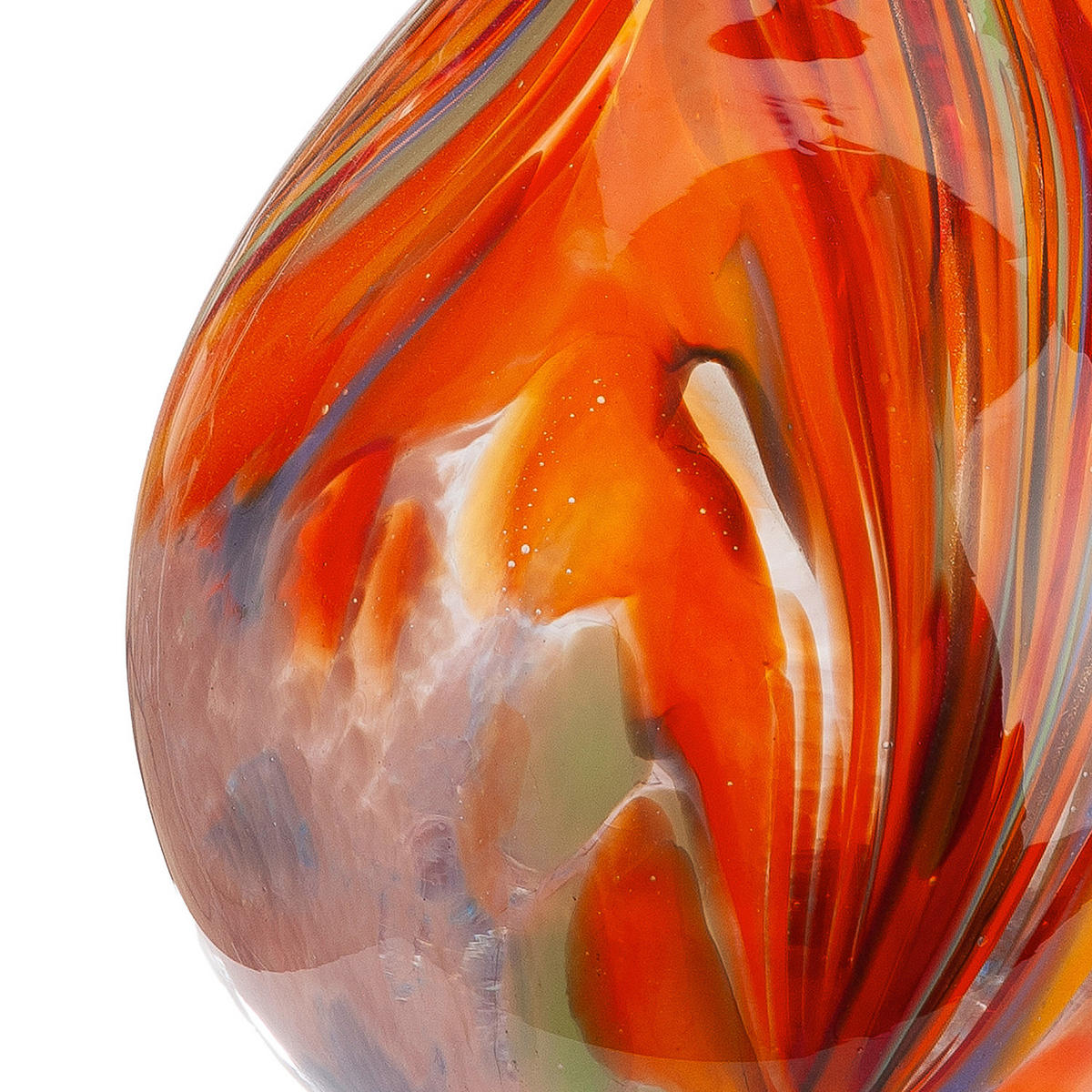 DEKOVASE  - Rot, Basics, Glas (18/24cm)