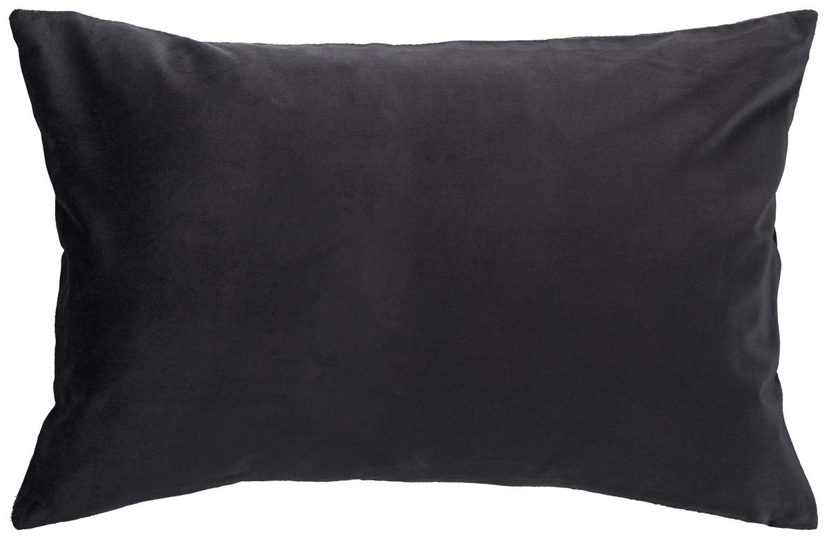 KISSENHÜLLE 40/60 cm  - Dunkelgrau, Basics, Textil (40/60cm) - Novel