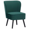 SESSEL Samt Grün    - Schwarz/Grün, Design, Holz/Textil (58/80/64cm) - P & B