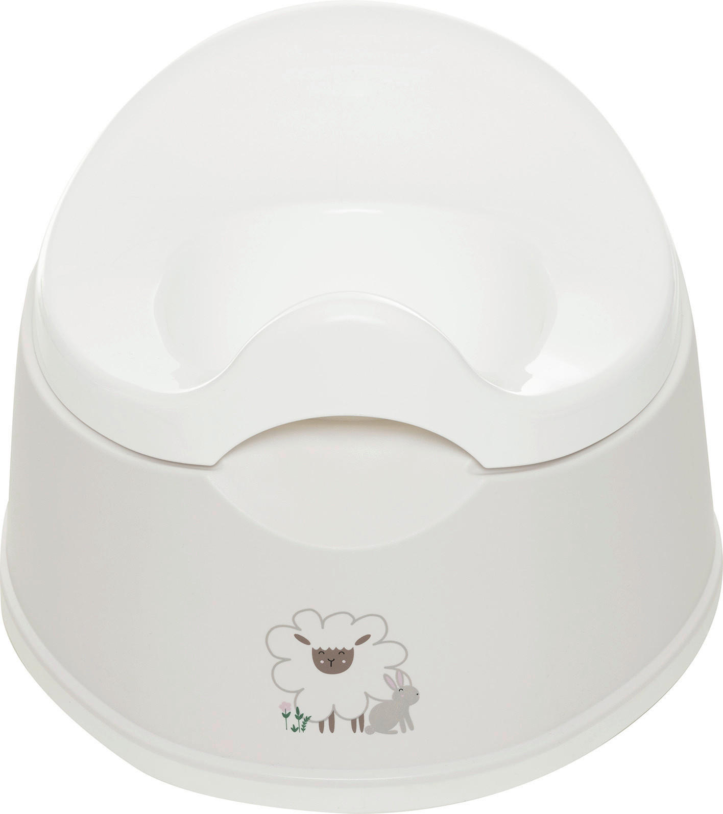 Bebe Jou Töpfchen Tiny Sheep Weiß 22.6x17.4x29.6 cm