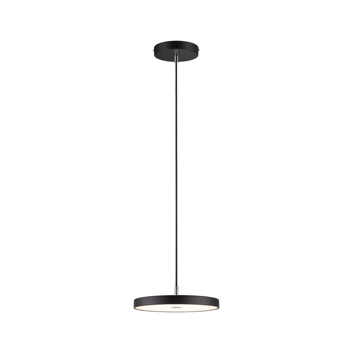 LED-PENDELLEUCHTE Hildor 31/135 cm   - Schwarz, Basics, Kunststoff/Metall (31/135cm) - Paulmann