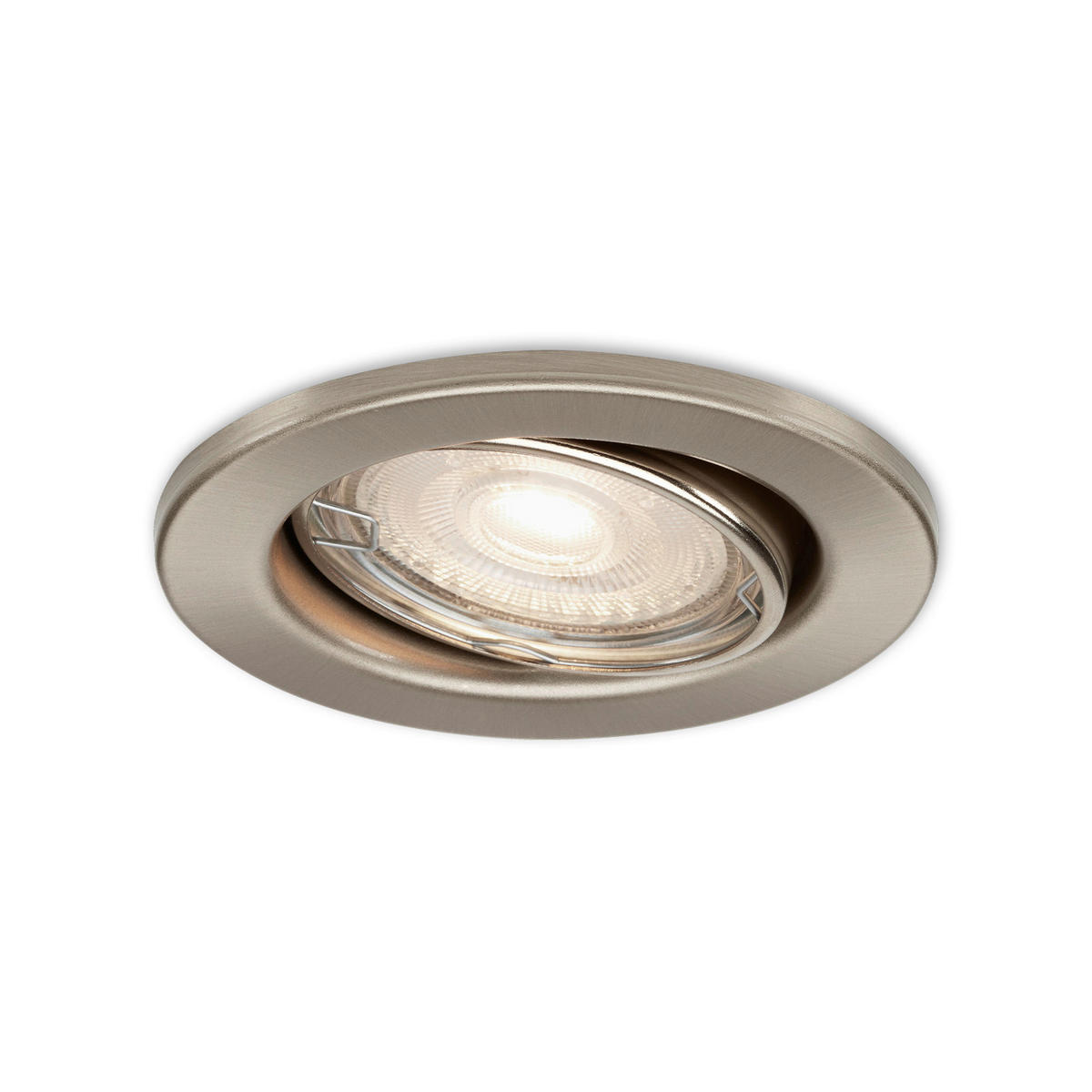 LED-PANEL   //3000 K// - barve niklja, Basics, kovina (8,6/7cm)