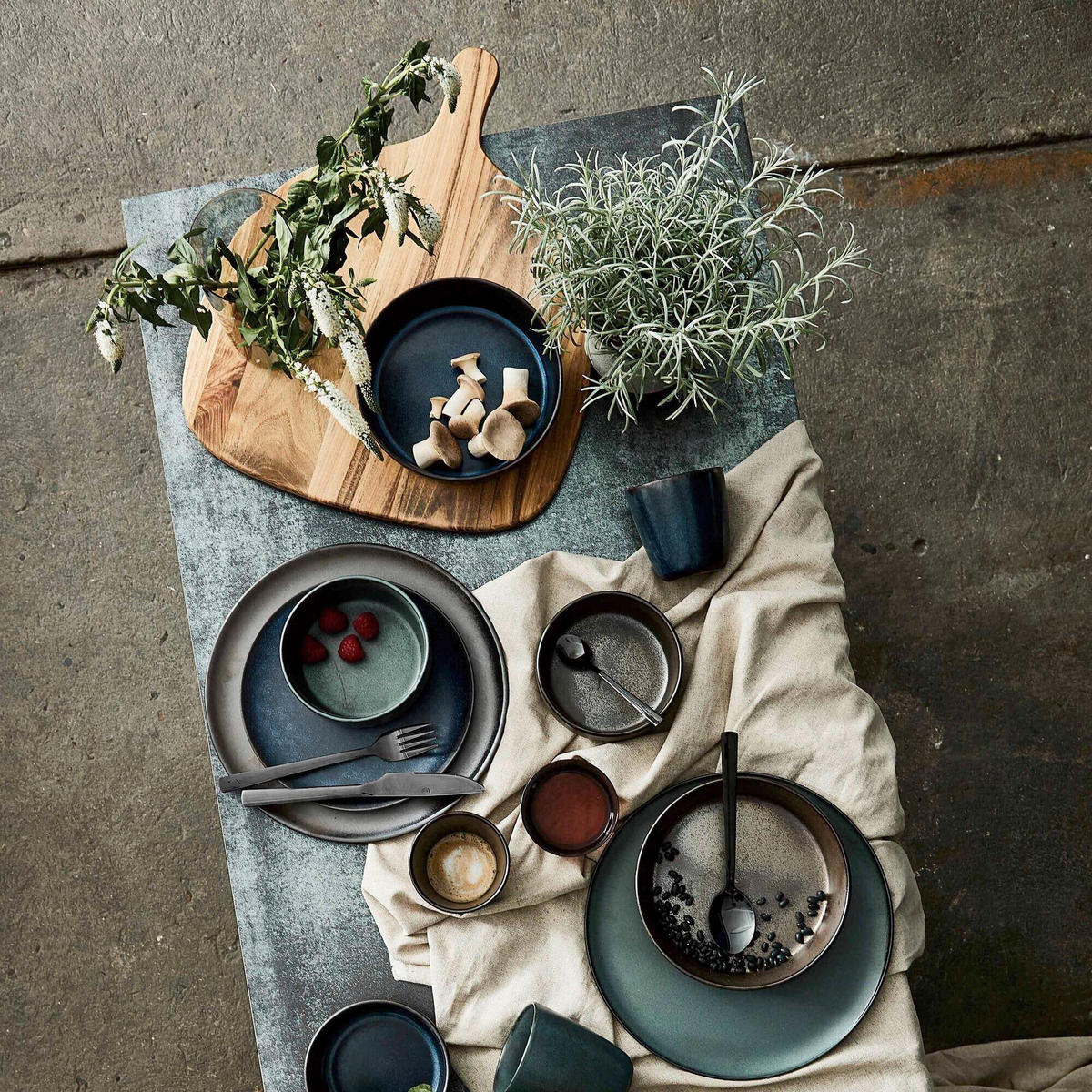 SERVIERPLATTE RAW TEAK  - Teakfarben, Basics, Holz (46/37,8/1,5cm)