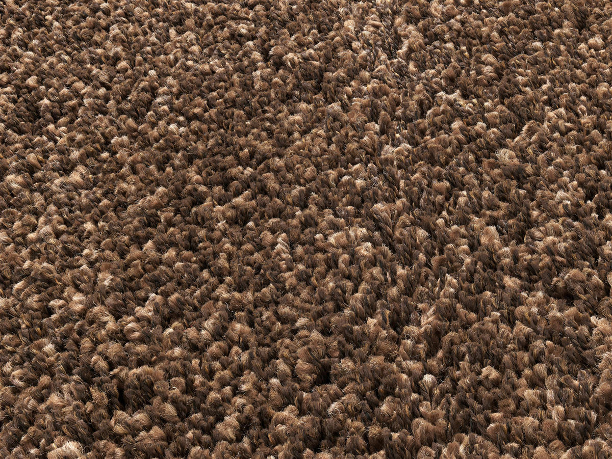 HOCHFLORTEPPICH 100 cm FASHION SHAGGY Braun, Grau  - Braun/Grau, Basics, Textil (100cm) - Novel