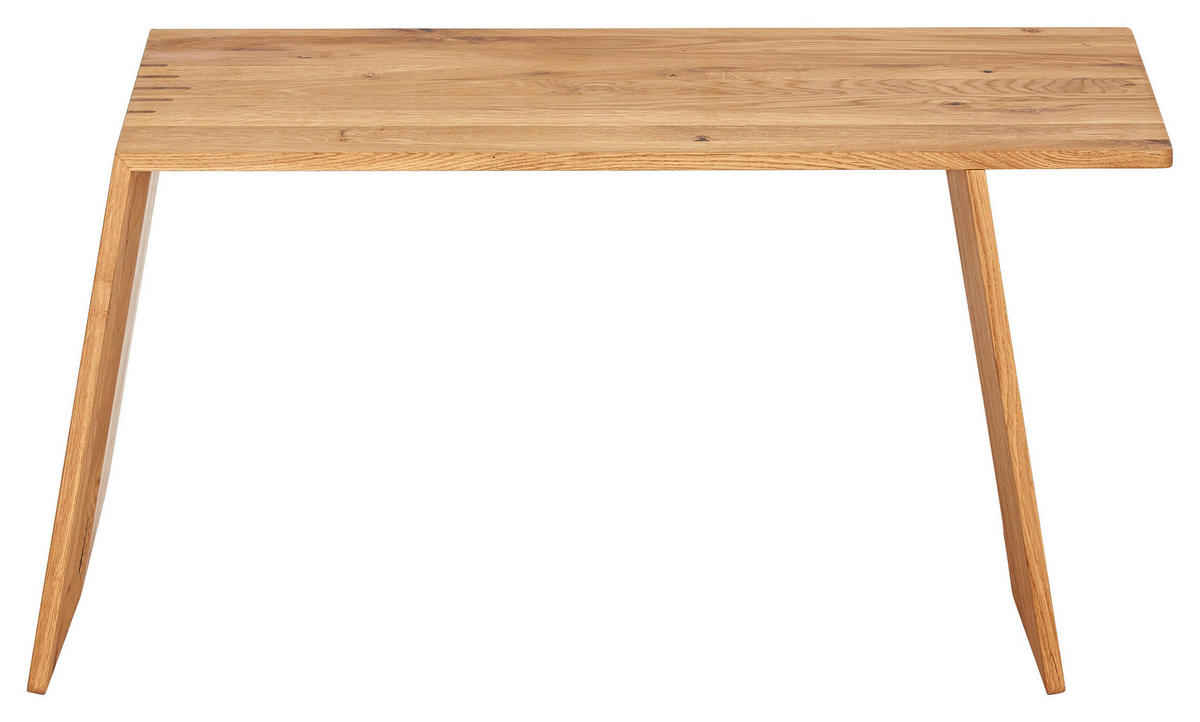 BEISTELLTISCH in Holz 76,6/38/37,6 cm  - Eichefarben, Design, Holz (76,6/38/37,6cm) - TEAM 7