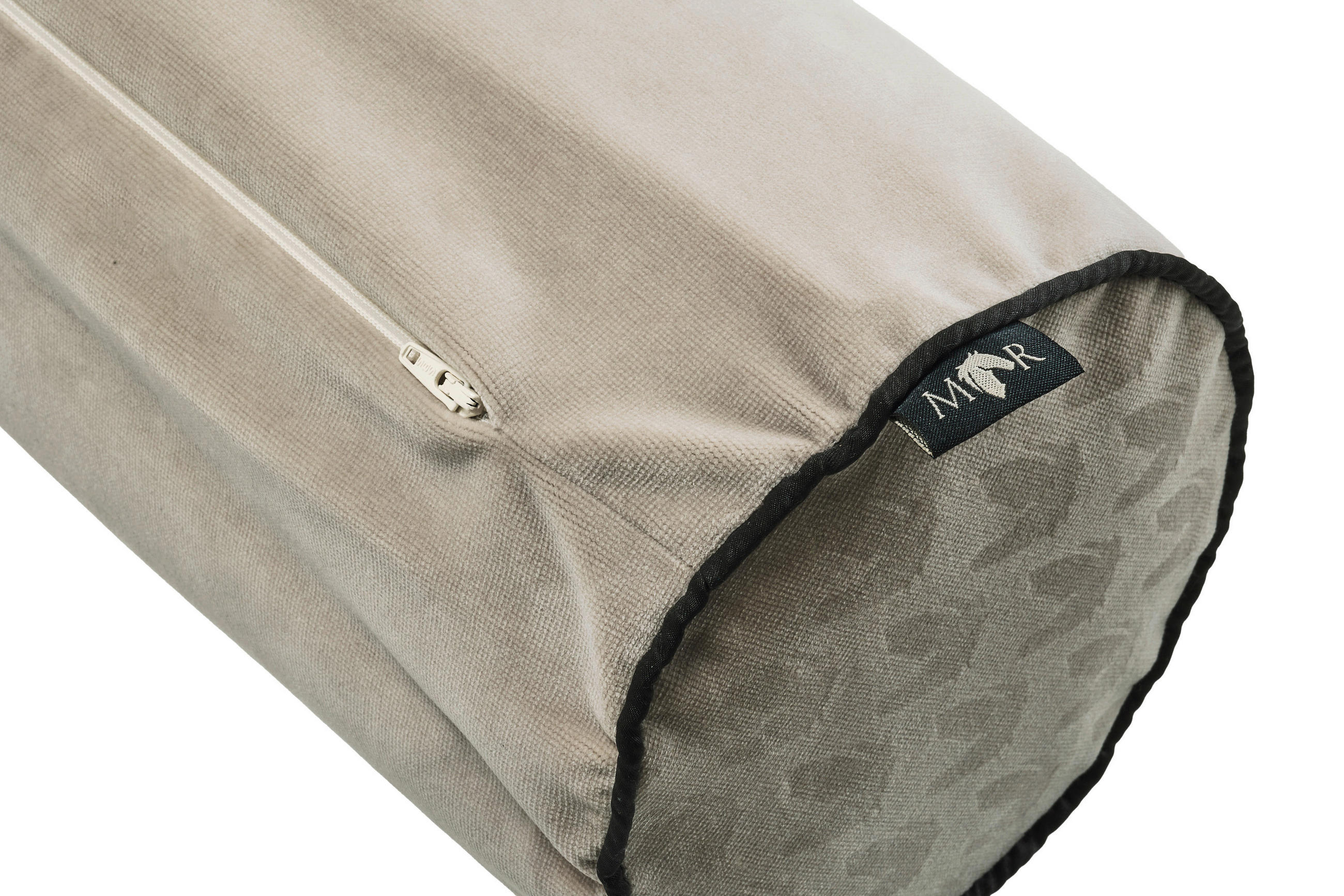 NACKENROLLENBEZUG Marcel.Remus.Design- Campos beige 15/40 cm  - Beige, Design, Textil (15/40cm) - Marcel Remus
