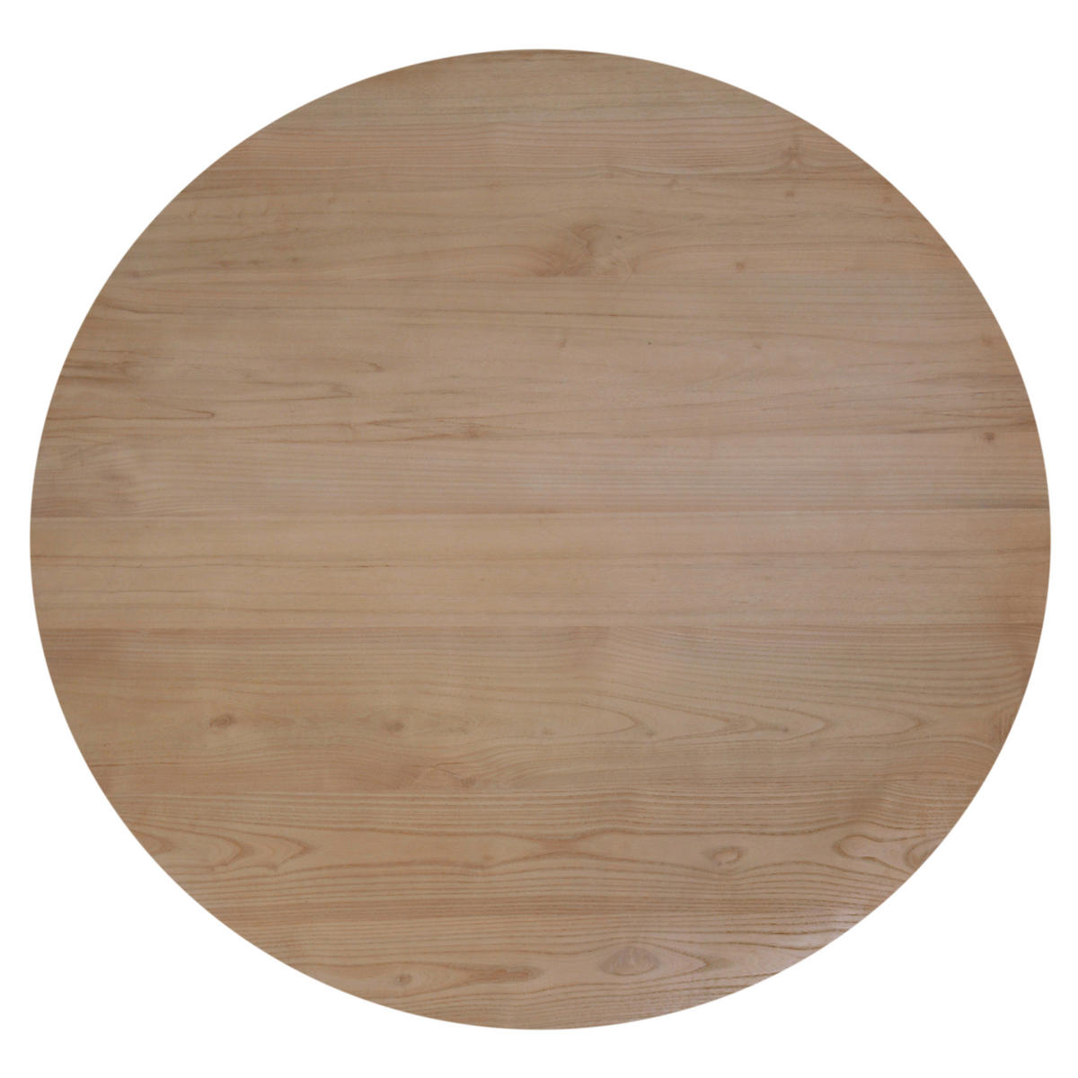 ESSTISCH 120/120/75 cm Echtholz  Holz, Metall rund Naturfarben, Schwarz  - Schwarz/Naturfarben, MODERN, Holz/Metall (120/120/75cm) - MID.YOU