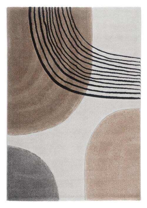 WEBTEPPICH 120/170 cm Zen  - Beige/Grau, Konventionell, Kunststoff/Textil (120/170cm) - Novel