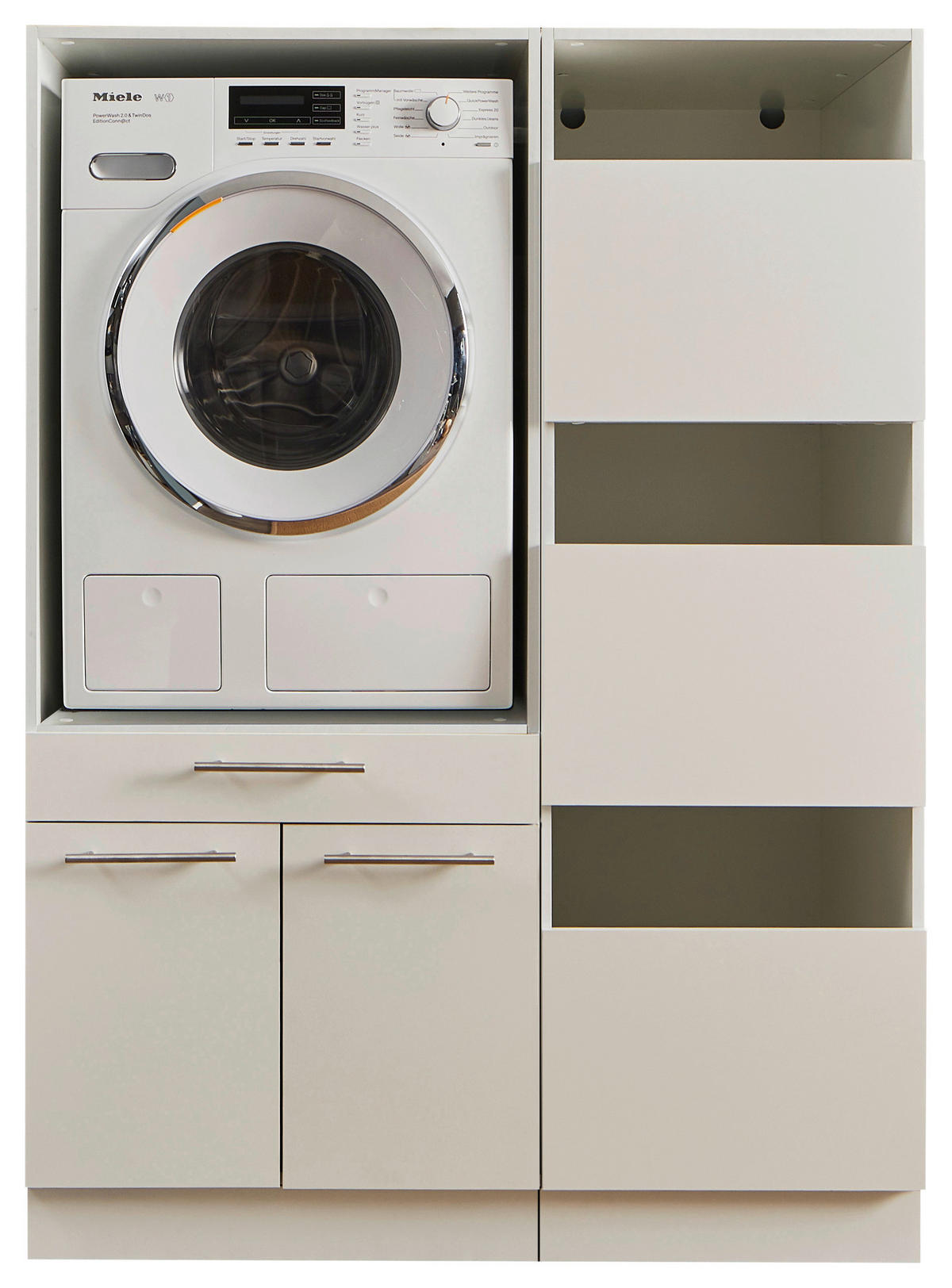 HAUSWIRTSCHAFTSRAUM 167,5/162/67,5 cm  in Weiß  - Weiß, Design, Holzwerkstoff (167,5/162/67,5cm)