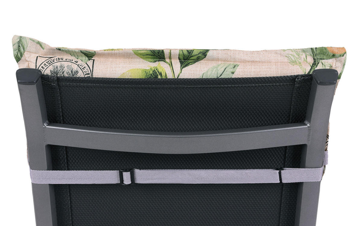 LIEGENAUFLAGE Zitronen  - Sandfarben/Gelb, Basics, Textil (60/7/190cm)