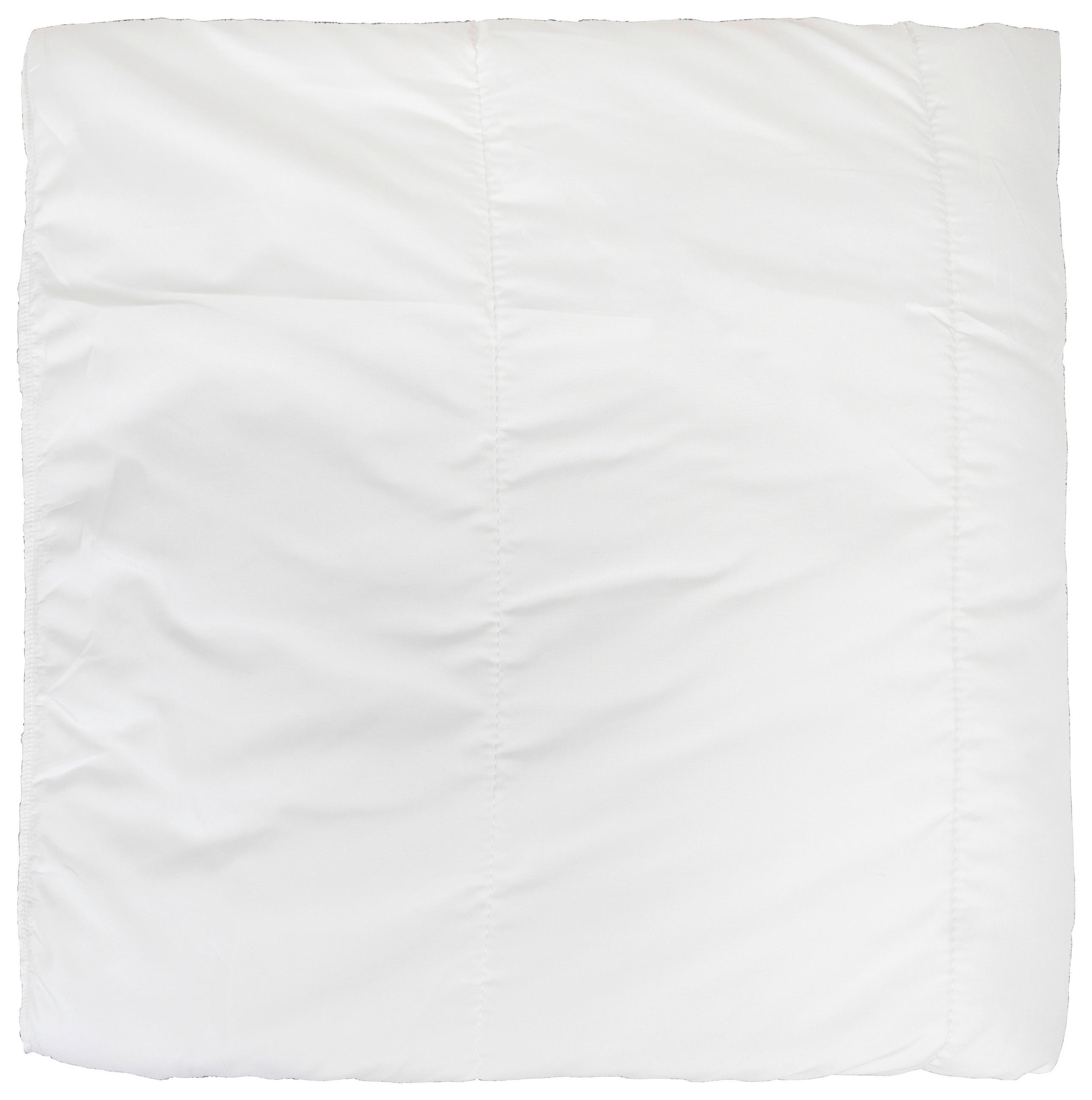 STEPPBETT  Soft Classic Mono 155/220 cm 100 % Polyester (recycelt)  - Weiß, LIFESTYLE, Textil (155/220cm)