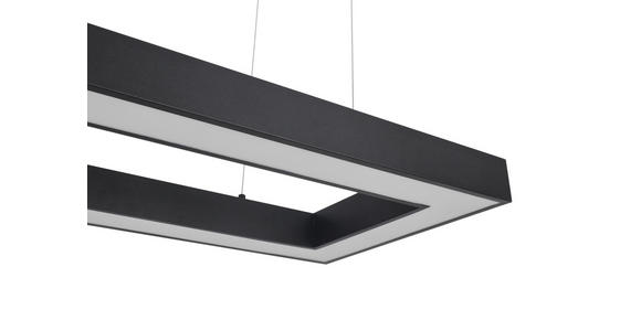 LED-HÄNGELEUCHTE 100/40/120 cm  - Schwarz, Trend, Kunststoff/Metall (100/40/120cm) - Novel