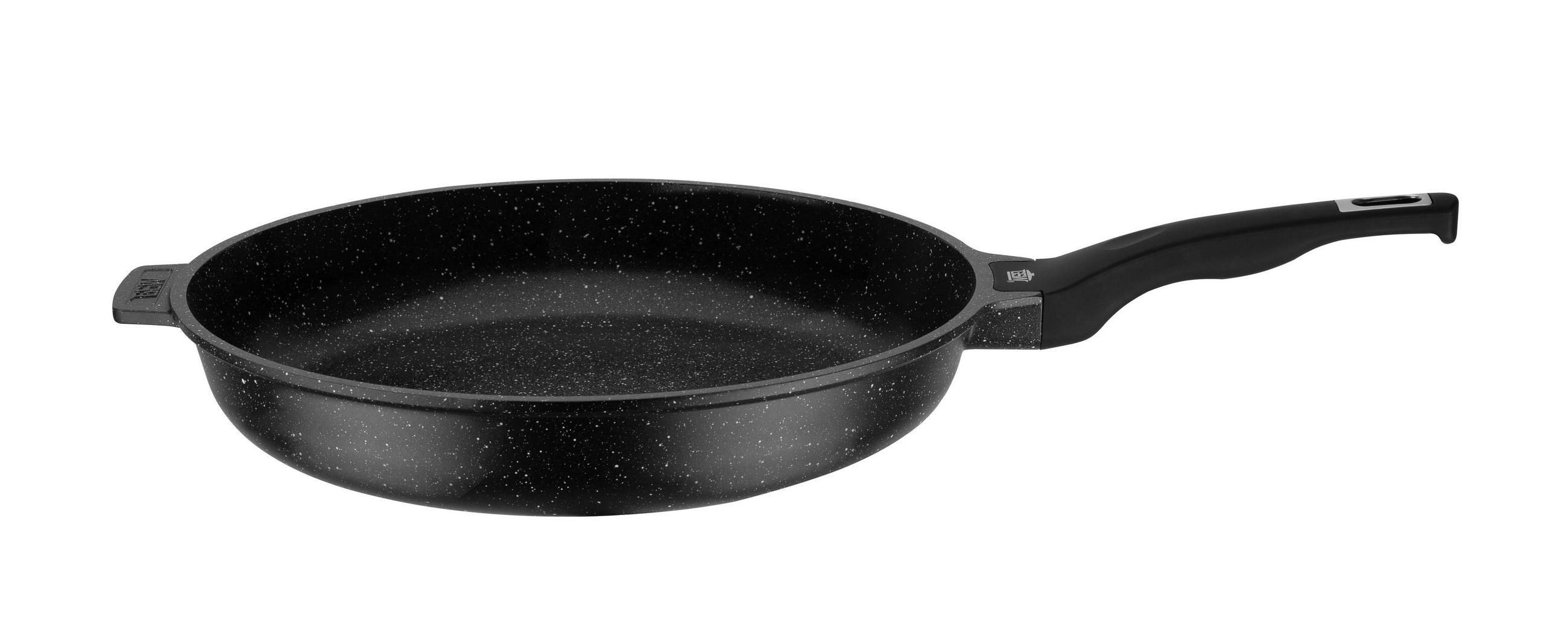 BRATPFANNE Titanium Granit Advanced Vitaflon® Quarzit Beschichtung 32 cm  - Schwarz, Basics, Metall (32cm) - GSW