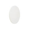 LED-WANDLEUCHTE Eklyps 25/3.5 cm   - Weiß, Design, Metall (25/3.5cm) - Lucide