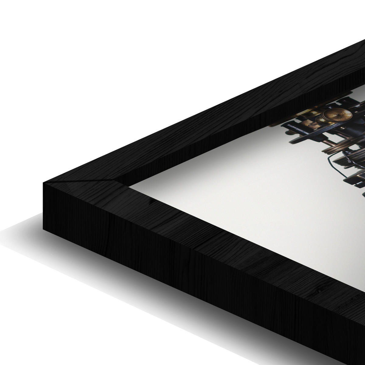 BILD 98/148 cm  - Schwarz/Braun, Design, Holz/Kunststoff (98/148cm)