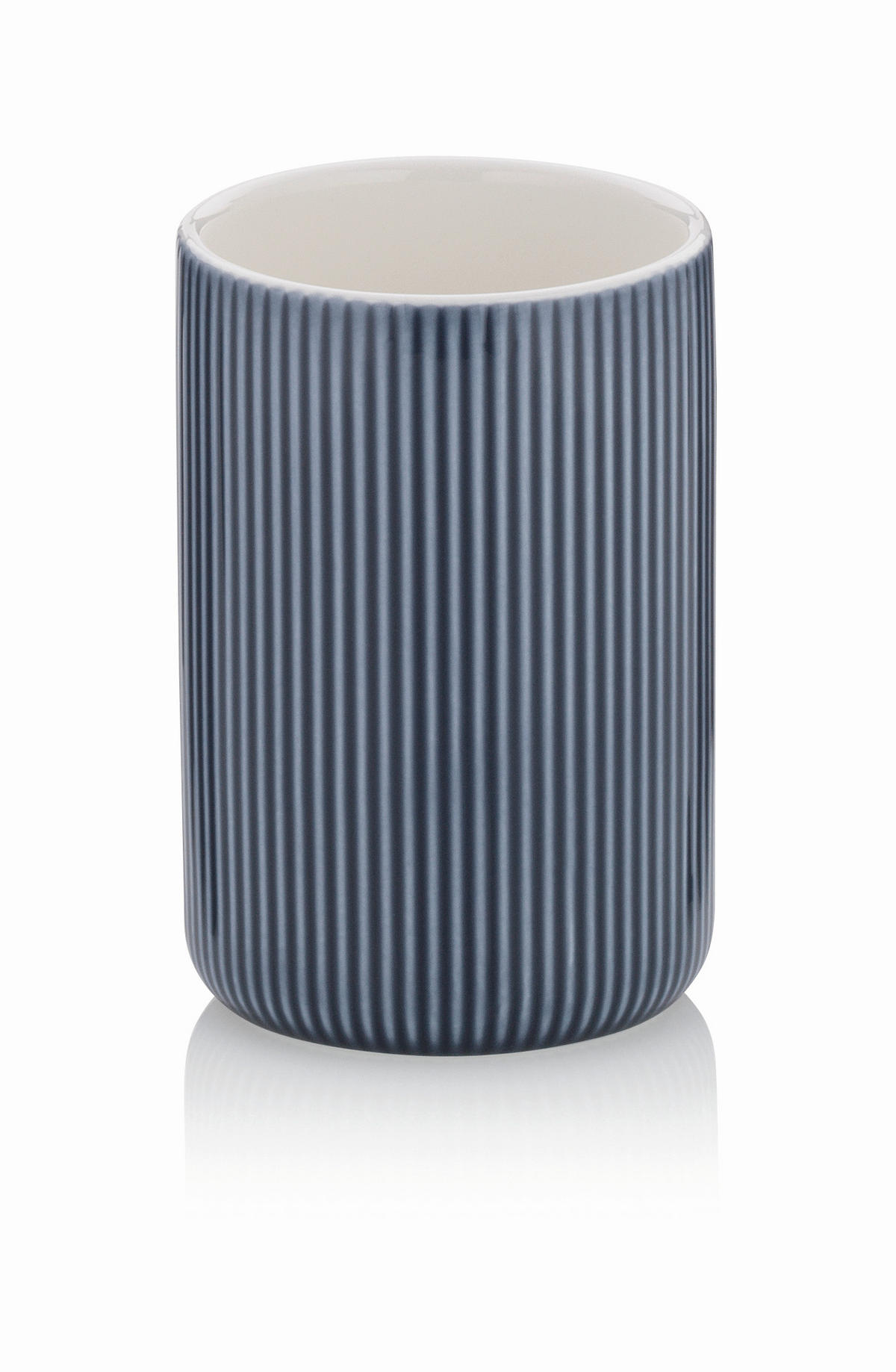 ZAHNPUTZBECHER Keramik  - Basics, Keramik (7,5/10,5cm) - Kela