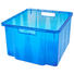 AUFBEWAHRUNGSBOX 38,5/39,5/24 cm - Blau, Basics, Kunststoff (38,5/39,5/24cm) - Homeware AUFBEWAHRUNGSBOX 38,5/39,5/24 cm - Blau, Basics, Kunststoff (38,5/39,5/24cm) - Homeware