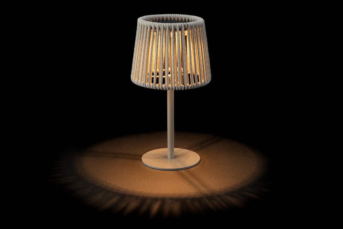 SOLARLEUCHTE - Weiss, Basics, Metall (29cm) - STT