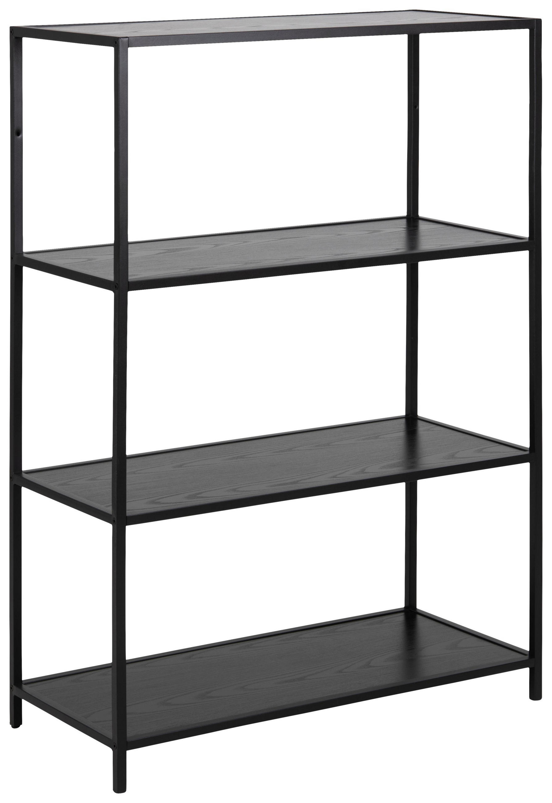 Regalelement 77/114/35 cm Schwarz