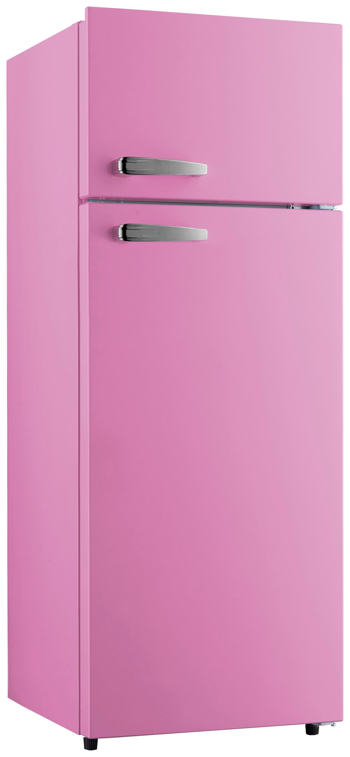 KÜHL-GEFRIER-KOMBINATION 54/143/54,5 cm GK210-2 SP  - Pink, Trend, Kunststoff/Metall (54/143/54,5cm) - PKM